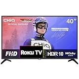 CHIQ L40G5N 40 Zoll Roku TV, FHD Smart TV, HDR10, Works with Alexa,...