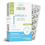 Omega 3 Kinder - Vergleichssieger 2025-518 mg Fischöl mit 293 mg DHA und 173 mg...