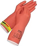 Uvex u-chem 3500, 1 Paar - Chemikalienschutzhandschuh gegen Aceton, Putzmittel,...