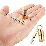 LEKIA Mini Überlebenswerkzeug Set, Mini Taschenmesser Klappmesser, Kleines...