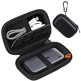 Lacdo Festplattentasche Hartschalentasche für SSK Portable SSD External Solid...