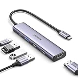 UGREEN USB C Hub mit PD 100W, 4K HDMI, USB A 3.0 kompatibel mit MacBook Pro/Air,...
