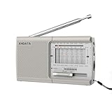 XHDATA D219 UKW/FM/AM Radio Batteriebetrieben Weltempfänger MiniRadio,Radio...