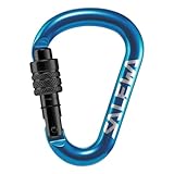 SALEWA Unisex – Erwachsene HMS SCREW G2 carabiner, Blue, normal