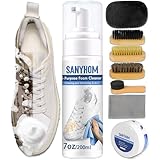 SANYHOM Sneaker Cleaner Set 8 in 1, Sneaker Reinigungsset für Sneaker und...