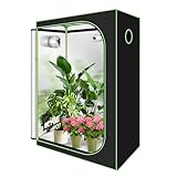 Ikodm Growzelt, 120x60x180 cm 600D Oxford Grow Tent, Zuchtzelte für...