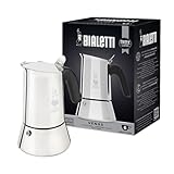 Bialetti - New Venus Induction, Edelstahl Herd Espresso-Kaffeemaschine, Geeignet...
