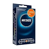 MY.SIZE Classic Kondome Größe 4 I 57 mm Breite I 10 Stück Standardpackung I...