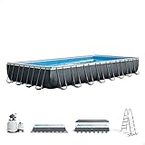 Intex 26374NP – Aufstellpool Ultra XTR Frame Rechteckig, Filterpumpe 10500...
