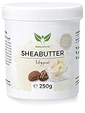 NaturaForte Sheabutter unraffiniert & kaltgepresst 250g – Naturreine Kosmetik...