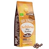 Dark Roast Whole Bean Coffee by Four Sigmatic | Fair Trade Coffee Beans Coated...