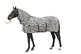 HKM 550687 Fliegendecke mit Halsteil Zebra mit Bauchlatz, L