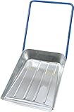 Regur Schneeschaufel, 62 cm x 80 cm, Stahl, Flachschaufel, Silber,...