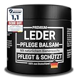 Emma Grün® Lederbalsam Lederfett Farblos 500ml [AUS BIENENWACHS] - Lederpflege...