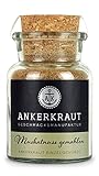 Ankerkraut Muskatnuss, gemahlen, Gewürz, 65g im Korkenglas