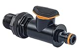 GASMIS Tankdurchführung mit Absperrhahn, Außengewinde 26,44mm, 3/4' xQuick...