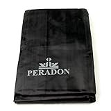 Billardtisch-Abdeckung von Peradon, schwarz. 213,36 cm