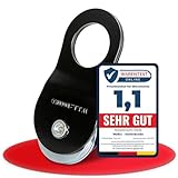 Melko - Umlenkrolle Seilwinde aus Stahl bis 10 t Zuglast - Umlenkriemenscheibe...