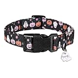Halloween-Kragen für Haustiere mit süßem Anhänger strapazierfähiges weiches...