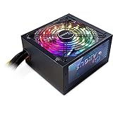 Inter-Tech Argus RGB-500W II Netzteil (20+4 Pin, ATX, Schwarz