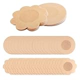 60 Stück Nippelpads,Brustwarzenabdeckung,Unsichtbare Einweg Nippelpads,Nipple...