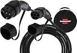 Brennenstuhl EV Typ 2 Ladekabel 11kW (E-Mobility Typ 2 auf Typ 2 Ladekabel 5m...