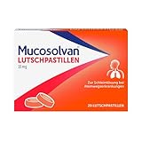 Mucosolvan® Lutschpastillen | 20 Stück | Hustenlöser bei Husten,...