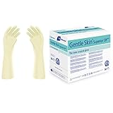 Meditrade Gentle Skin Superior OP Handschuhe, Medium, puderfrei, steril, Latex,...