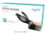 EUROPAPA® 100x Nitrilhandschuhe Box Einweghandschuhe, Einmalhandschuhe,...