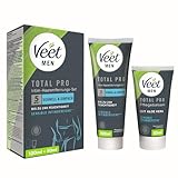 Veet Men Intim-Haarentfernungs-Set - Enthaarungscreme für den Intimbereich,...