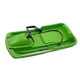 KHW | Lenkschlitten Snow Fox | Grün | 95 cm | TÜV-geprüft | inkl. Zugseil |...