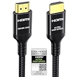 Etseinri 10K 8K HDMI 2.1 Kabel 2M, Zertifiziert 48Gbps Ultra High Speed HDMI®...