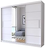 Fabryka Mebli Idźczak Kleiderschrank mit Spiegel Alba 250cm...