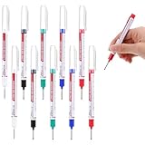 Wanmu 10 Stück Langkopf-Tieflochmarker 20mm Wasserdichtes...