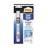 Pattex Perfektes Bad Fugenstift, Fugenweiß zur einfachen und präzisen...