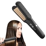 Vmxlso Kreppeisen für die Haare, kreppeisen mit 4 Temperaturen Einstellbar,...