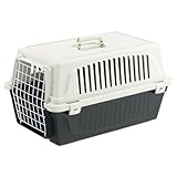 Ferplast Transportbox Katze, Hundetransportbox kleine Hunde und Katzen bis 8 kg,...