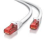 10m Netzwerkkabel RJ45 - Ethernet Gigabit LAN Kabel - 10 100 1000Mbit s -...