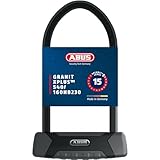 ABUS Bügelschloss Granit XPlus 540 + USH-Halterung - Fahrradschloss mit 13 mm...