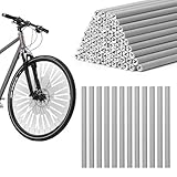 72Stks Einfache Montage Räder Speichenreflektoren, 360° Sichtbarkeit Speichen...