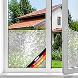 d-c-fix Fensterfolie Splinter - 45 cm x 2 m – selbstklebende Sichtschutzfolie...