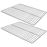 LANEJOY Grillrost Edelstahl 40x30 cm (2er Pack), BBQ Rechteckiger Ersatz...
