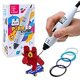 PIKA3D Super 3D-Druckstift – inklusive 3D-Stift, 4 Farben der...