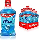 Colgate Mundspülung Ice Fresh 6x500 ml – für sofortige & anhaltende Frische...