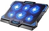 LIANGSTAR Laptop Kühler | Laptop Kühlpads für 12-17 Zoll Notebook | 6 Lüfter...