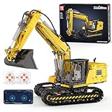 Mould King Technik Bagger RC Bausatz,13112 High-Tech Motorisierter...