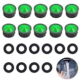 Dreamil Wasserhahn Belüfter 10 Stück Strahlregler Wasserhahn Sieb mit Dichtung...