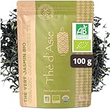 Khla - Jasmin Tee Bio 100g - Loser Grüner Tee - Jasmintee - Blumig & Aromatisch...