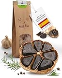 4 Knollen Schwarzer Knoblauch aus Las Pedroñeras/Spanien | 90 Tage fermentiert...