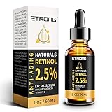 Retinol Serum, ETRONG Hochfestes Anti-Aging Serum mit 2,5% Retinol,...